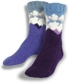 Purple Mountain Socks